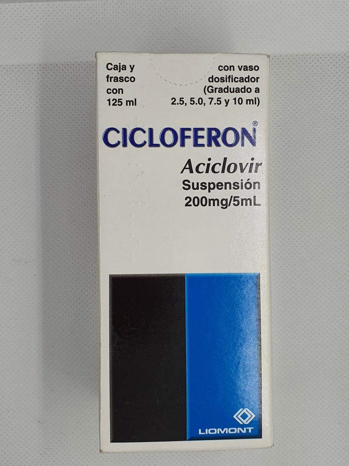 CICLOFERON SUSP 125ML ACICLOVIR