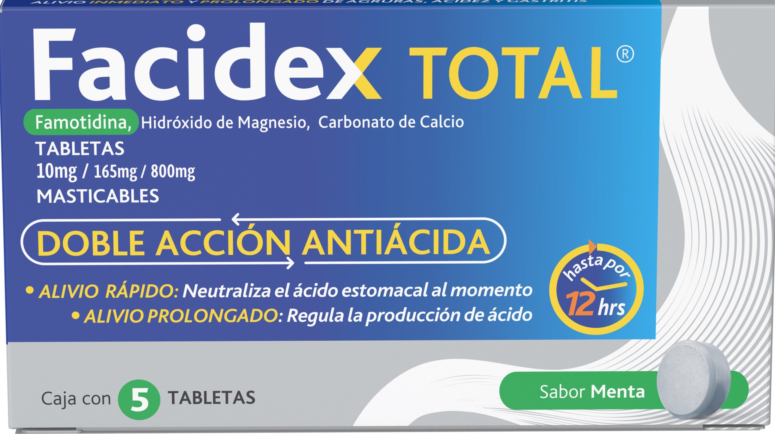 FACIDEX TOTAL C 5 TAB SAB MENTA