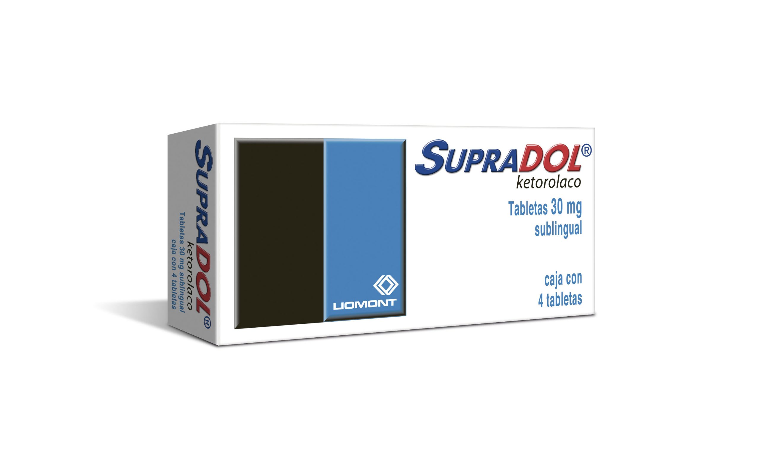 SUPRADOL 30MG C 4 TAB SUBLING KETOROLACO