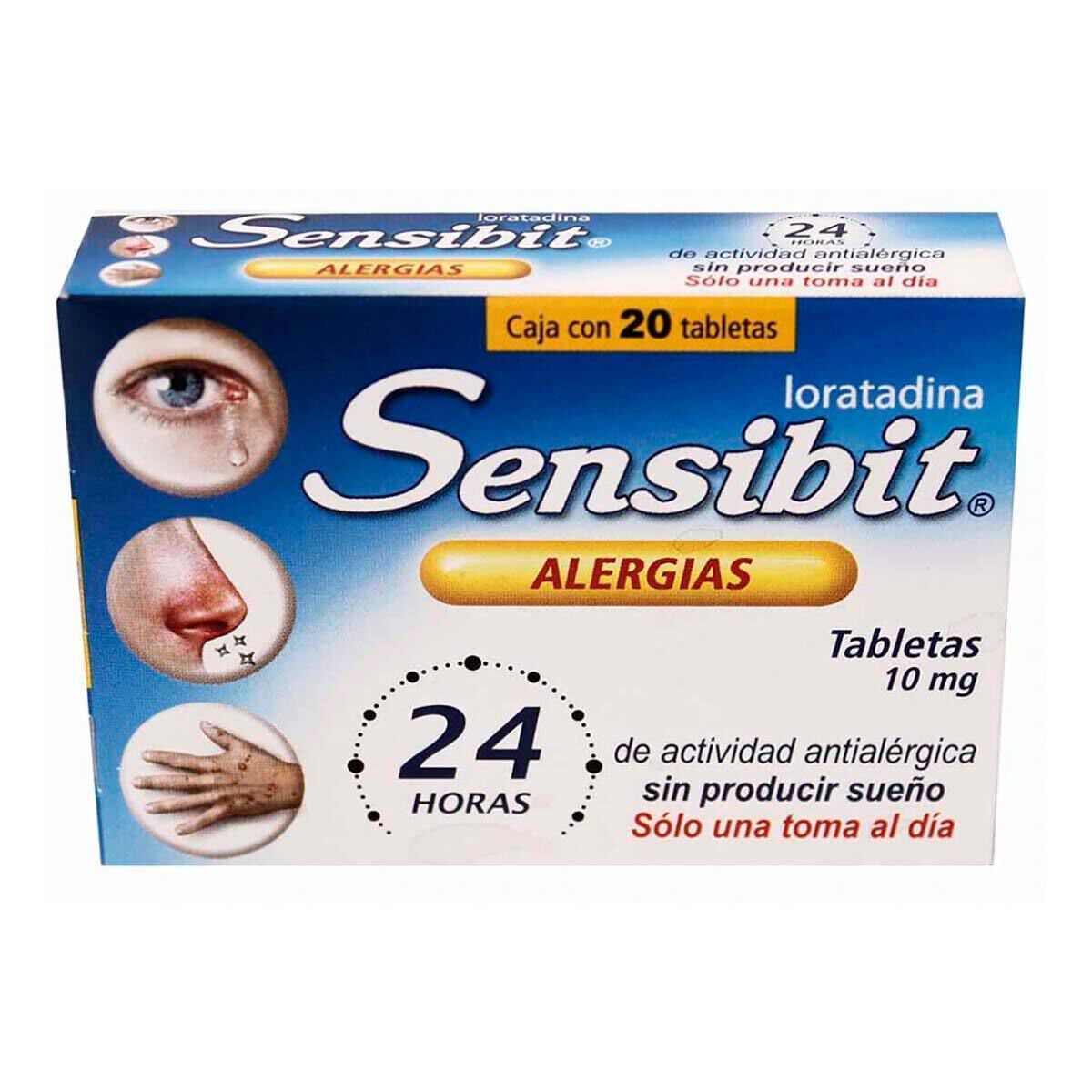 SENSIBIT 10MG C 20 TAB LORATADINA