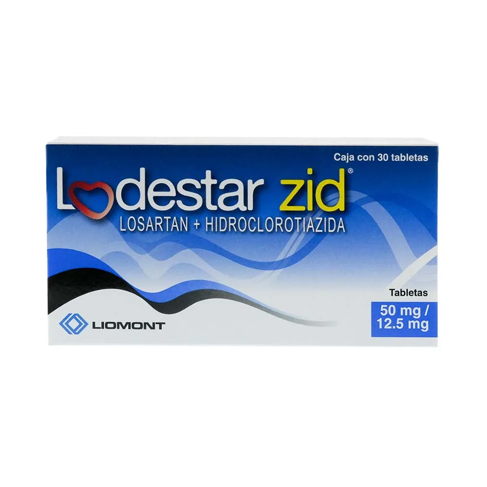 LODESTAR ZID 50MG/12.5MG C 30 TAB
