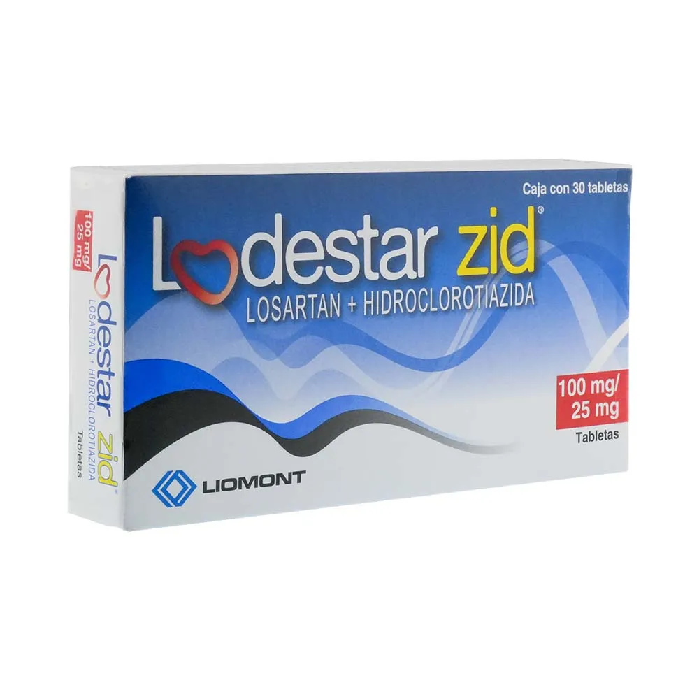 LODESTAR ZID 100MG/25MG C 30 TAB