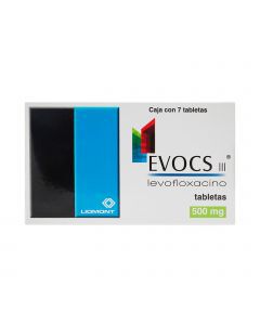 EVOCS III 500MG C 7 TAB LEVOFLOXACINO