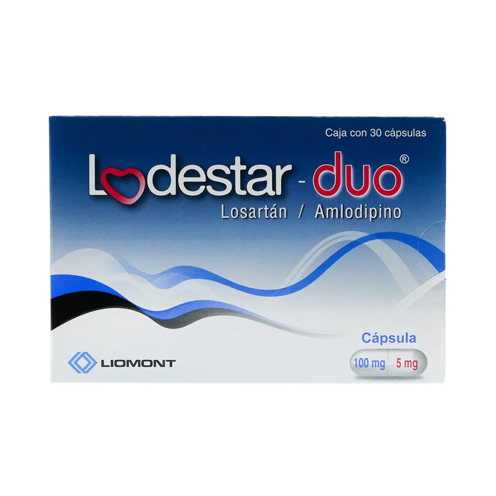 LODESTAR DUO 100/5MG C 30 TAB LOSARTANAMLODIPINO