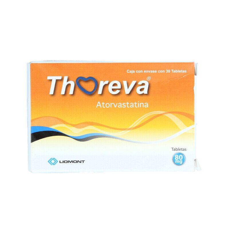 THOREVA 80MG C 30 TAB