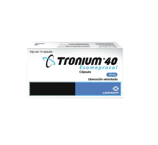TRONIUM 40 LR C 14 CAP ESOMEPRAZOL