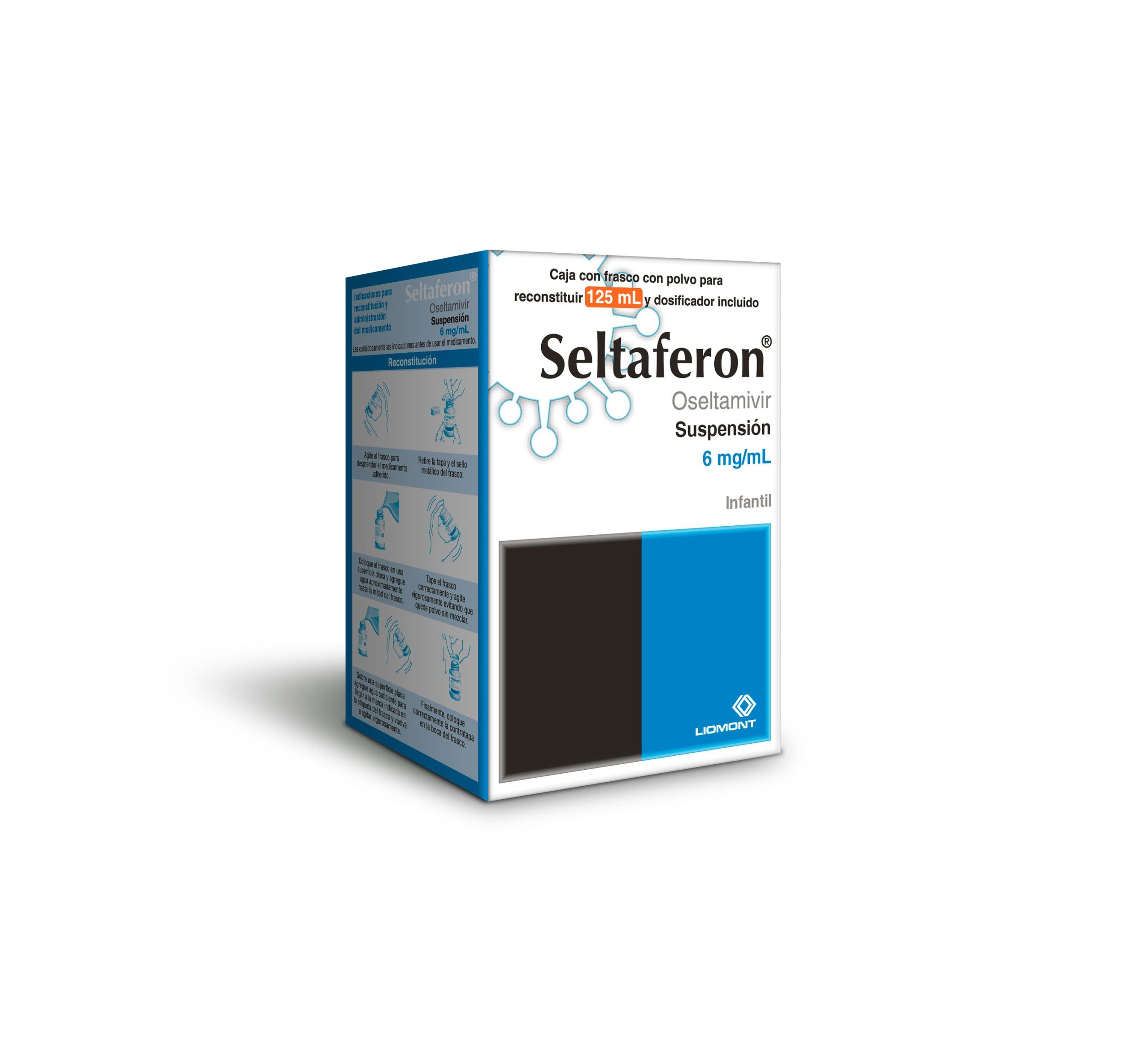 SELTAFERON INFANTIL SUSP 125ML OSELTAMIVIR