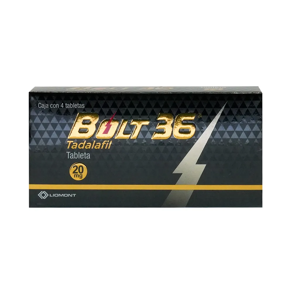 BOLT 36 20MG C 4 TAB TADALAFIL