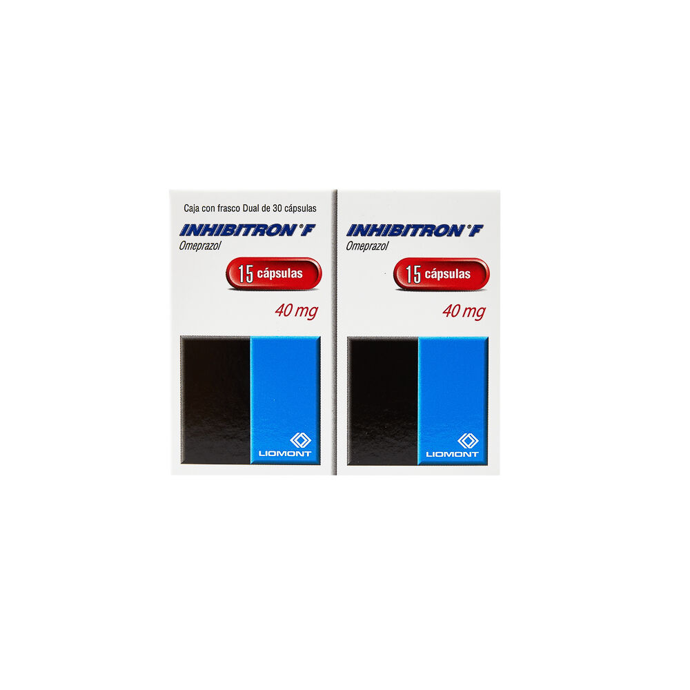 INHIBITRON F DUAL 40MG C 15 CAP