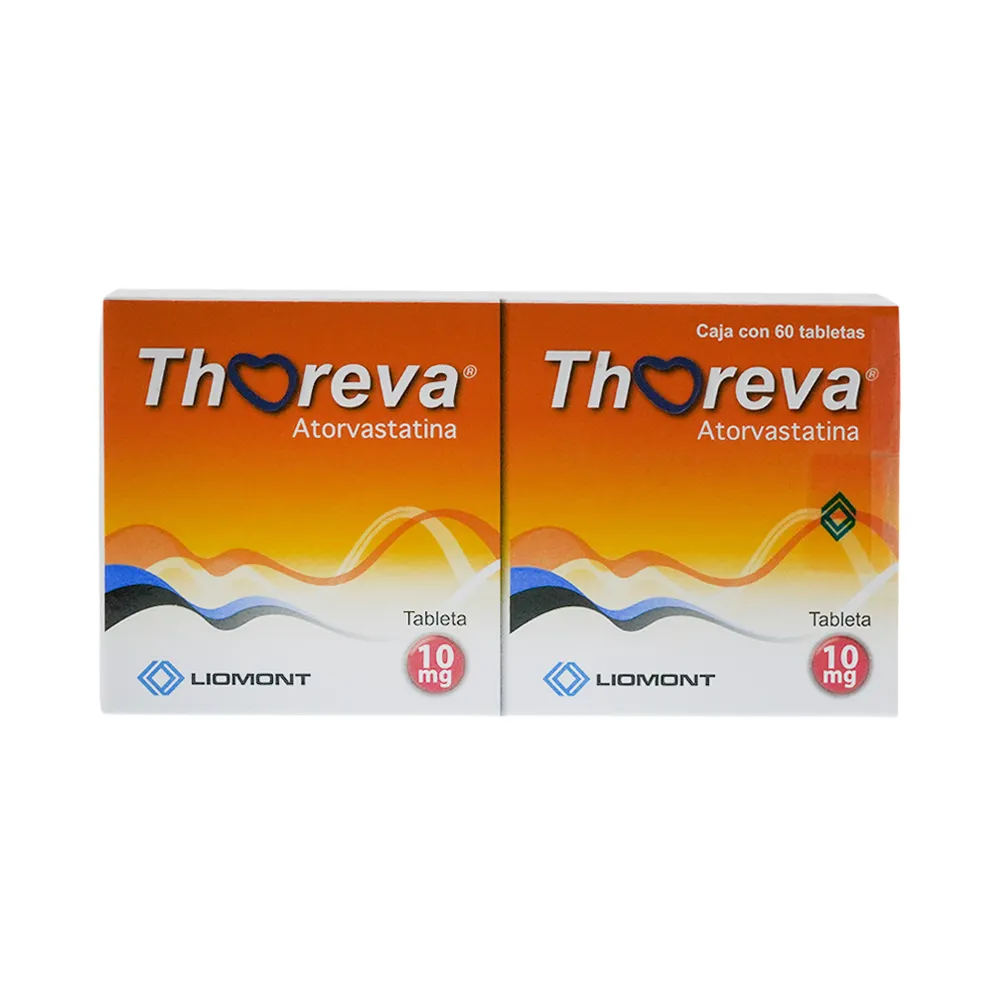 THOREVA 10MG DUAL C 30 TAB ATORVASTATIN