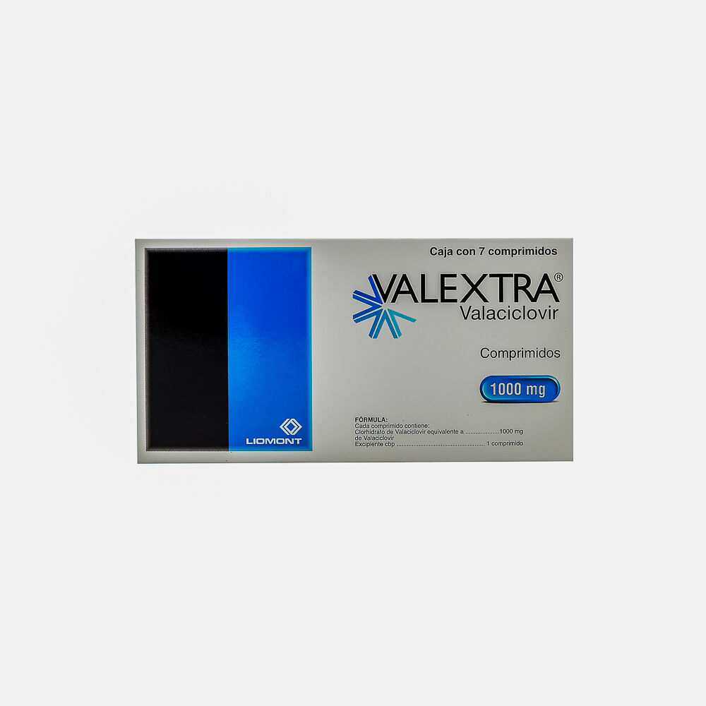 VALEXTRA 1000MG C 7 TAB VALACICLOVIR