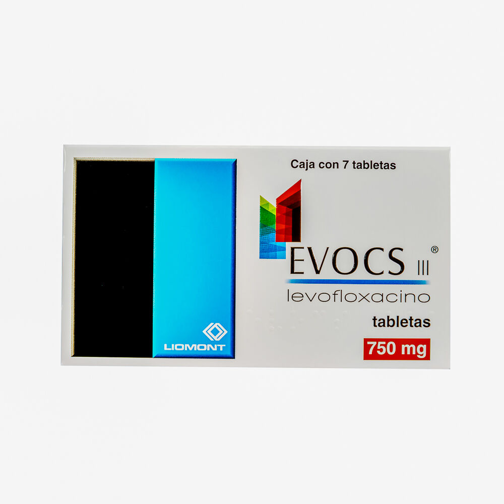 EVOCS III 750MG C 7 TAB LEVOFLOXACINO