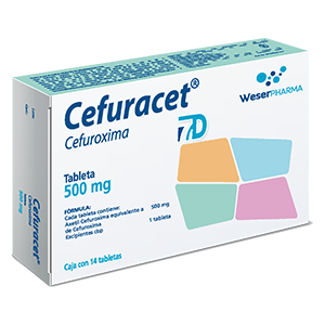 CEFURACET 7D 500MG C 14 TAB