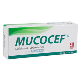 MUCOCEF 500MG/8.782MG C 21 CAP