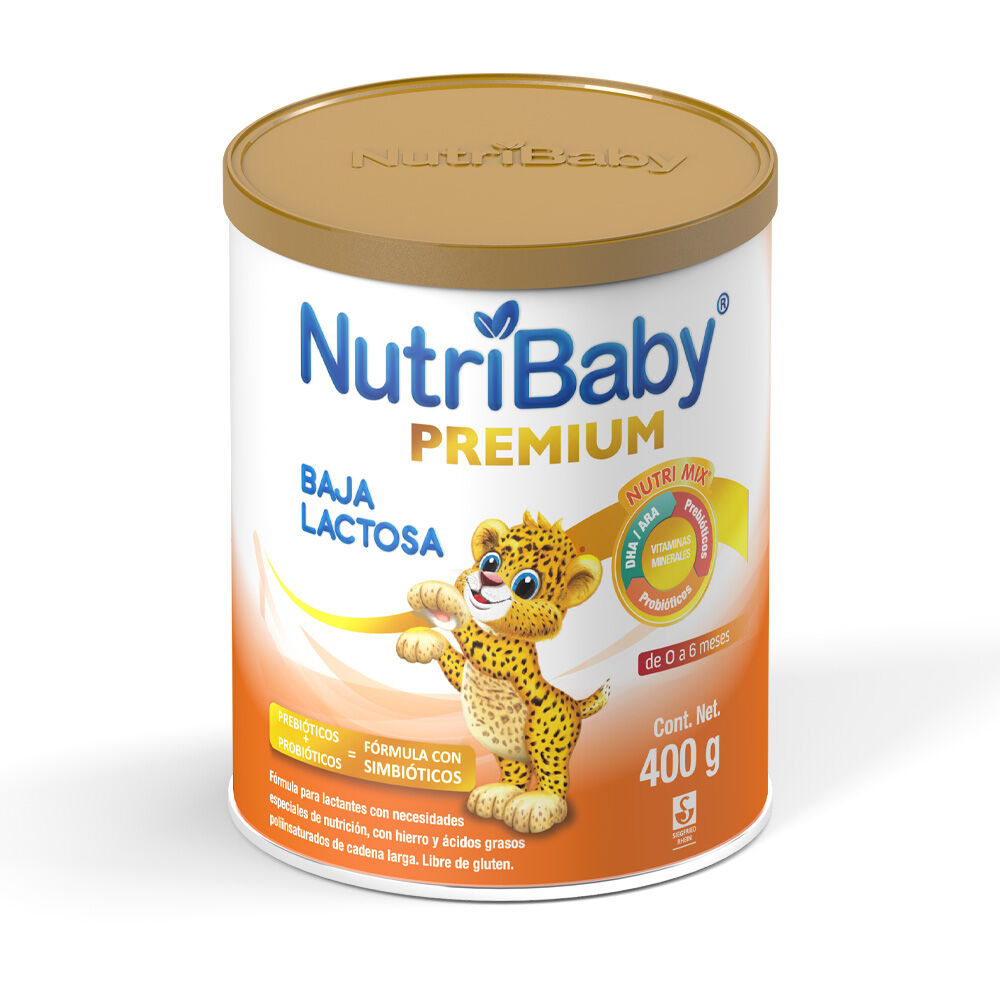 NUTRIBABY BAJA LACTOS LATA 400G
