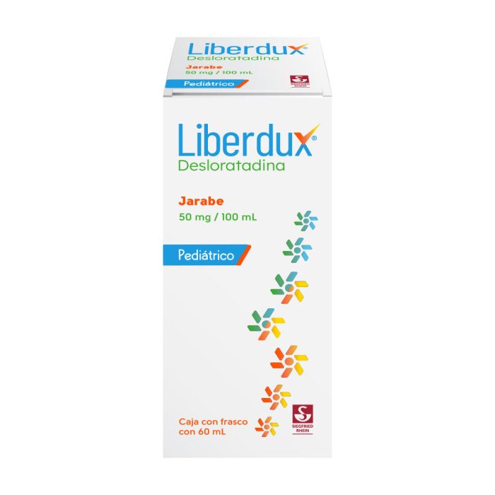 LIBERDUX JBE 50MG100ML O 60ML DESLORATADINA
