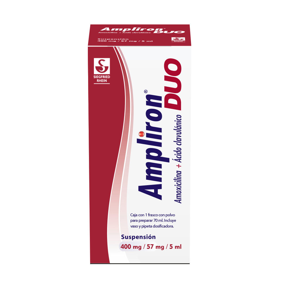 AMPLIRON DUO SUSP 70ML 400MG