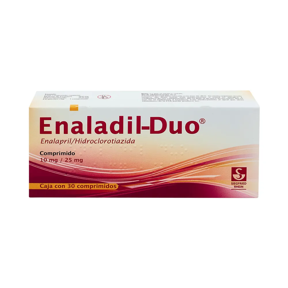 ENALADIL DUO 10/25MG C 30 TAB