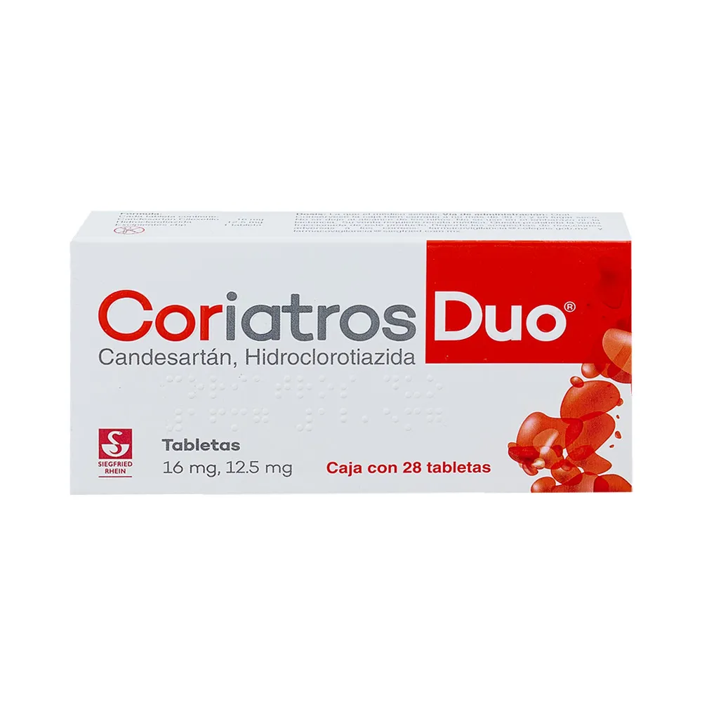 CORIATROS DUO 16/12.5MG C 28 TAB