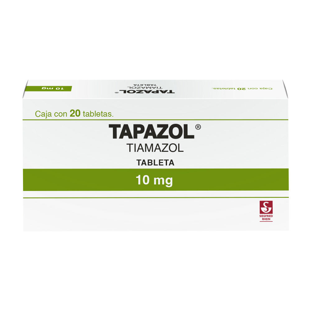 TAPAZOL 10MG C 20 TAB TIAMAZOL