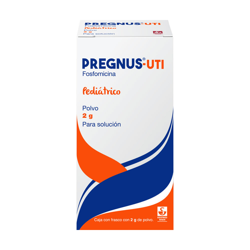 PREGNUS UTI PED PVO 2G FOSFOMICINA