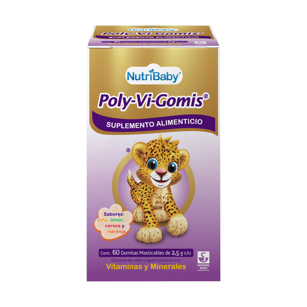POLY VI G GOMIS C 60 SUPLEMENTO ALIMENTICIO