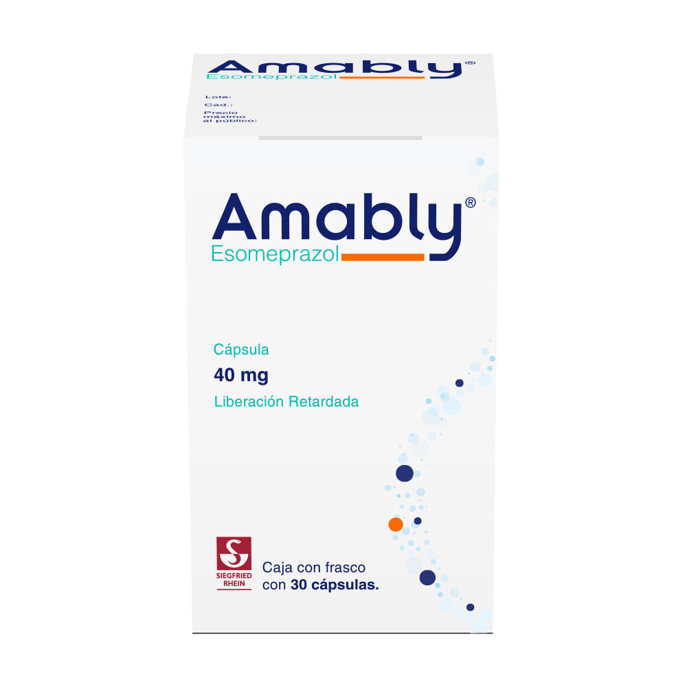 AMABLY 40MG C 30 CAP ESOMEPRAZOL