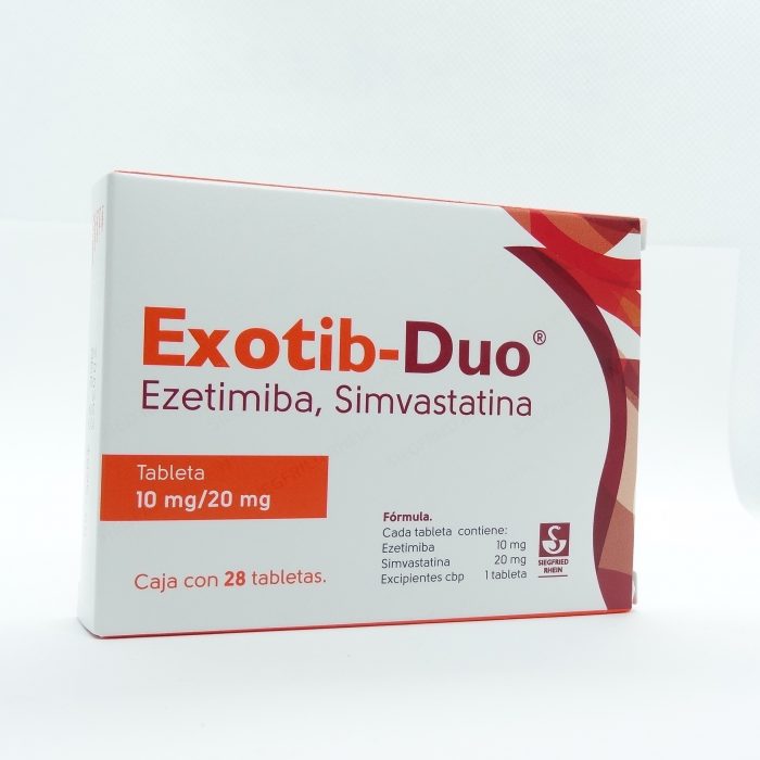 EXOTIB DUO 10/20MG C 28 TAB