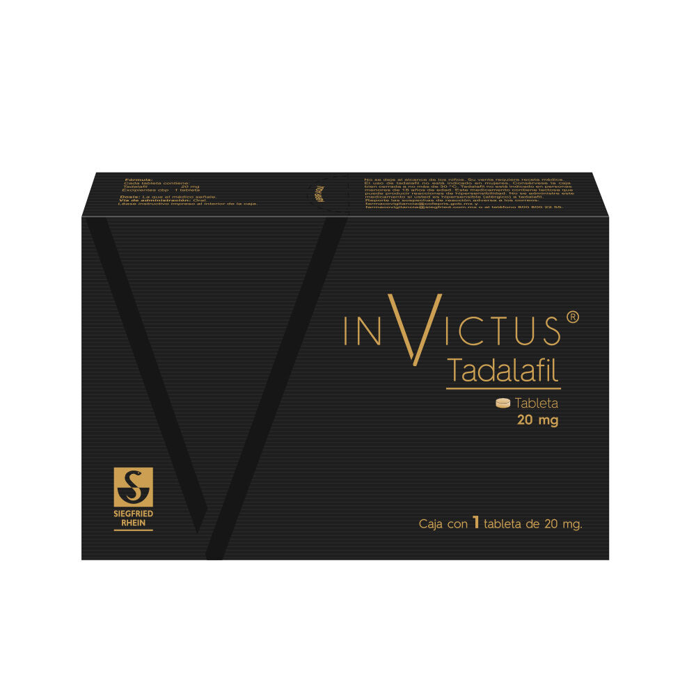 INVICTUS 20MG C 1 TAB TADALAFIL
