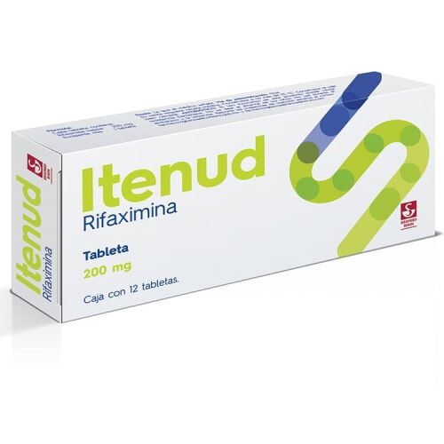 ITENUD 200MG C 12 TAB RIFAXIMINA