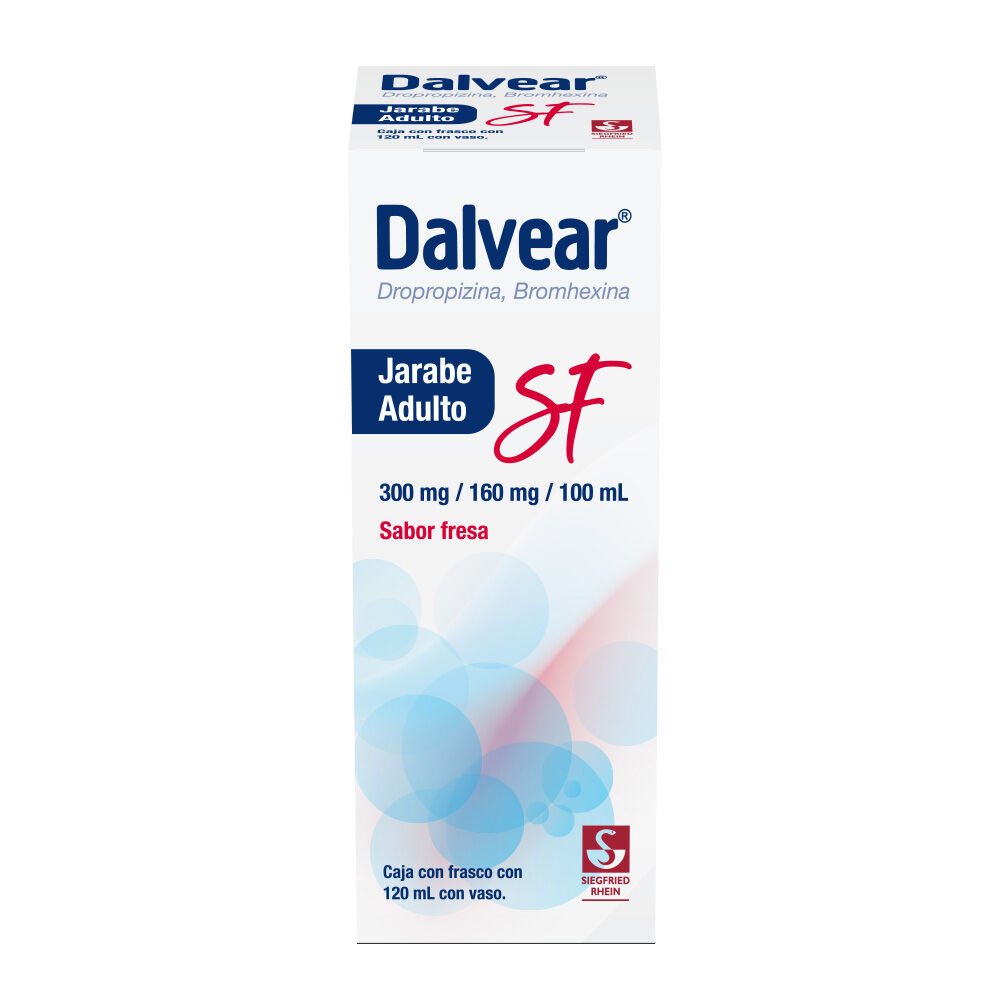 DALVEAR JBE ADULTO SR SABOR FRESA 120ML