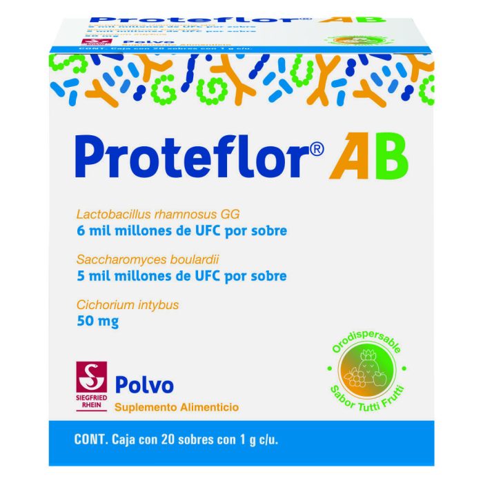 PROTEFLOR AB PVO 1G SAB TUTTI FRUTTI C 20 SOB SUPLE ALIM