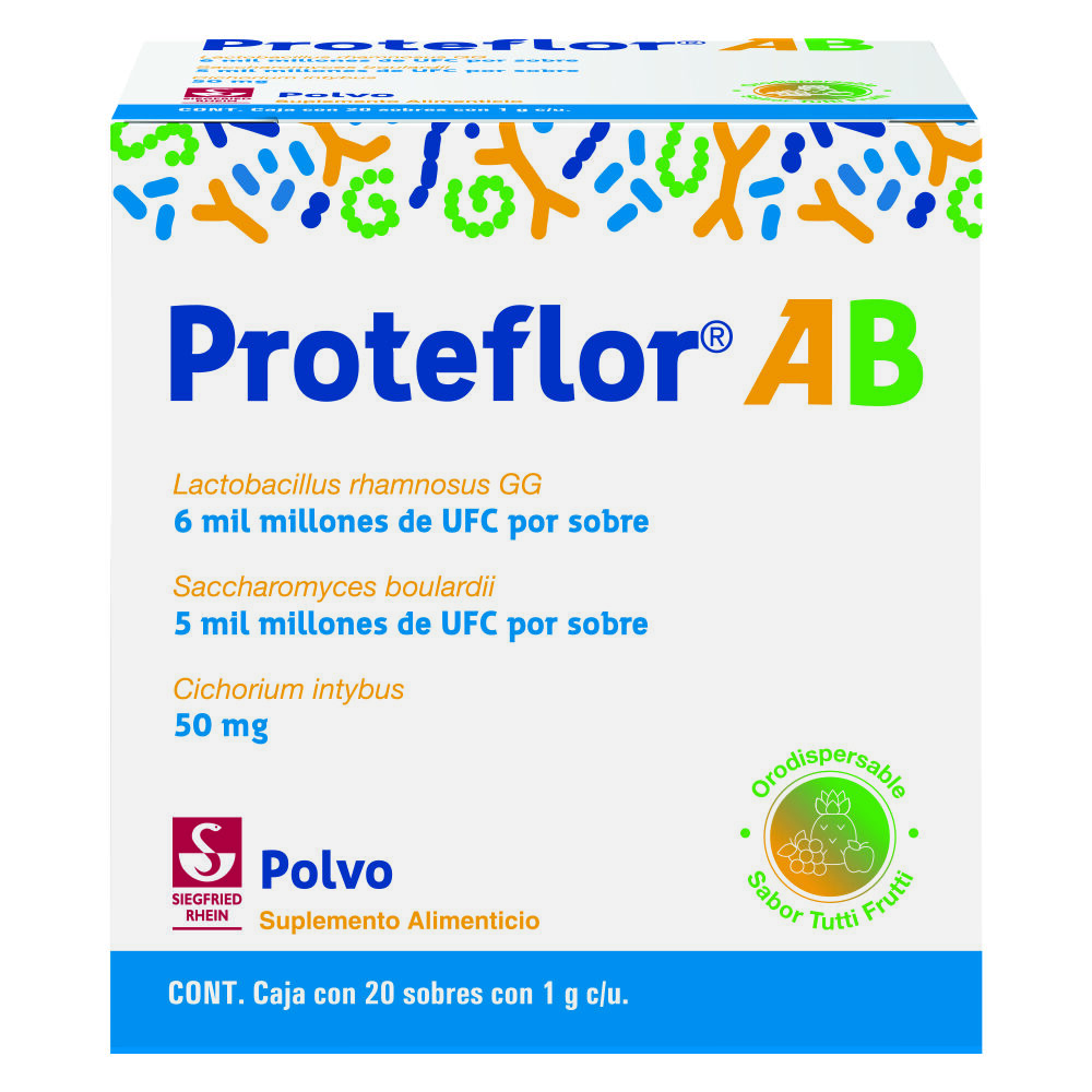 PROTEFLOR AB PVO 1G SAB TUTTI FRUTTI C 20 SOB SUPLE ALIM