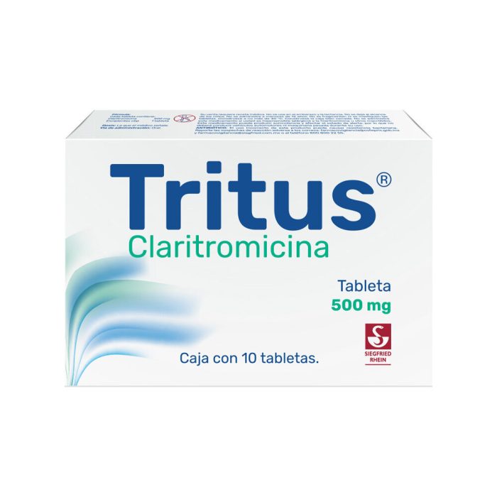 TRITUS 500MG C 10 TAB