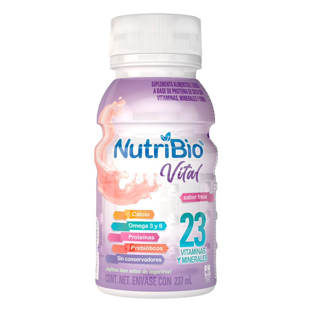 NUTRIBIO VITAL SABOR FRESA 237ML