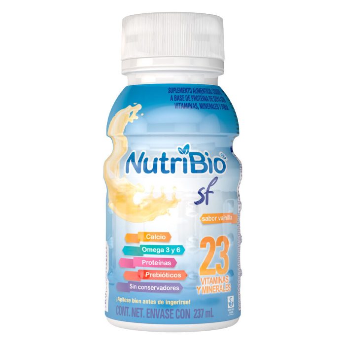 NUTRIBIO SF SAB VAINILLA 237ML SUPLEMENTO ALIMENT