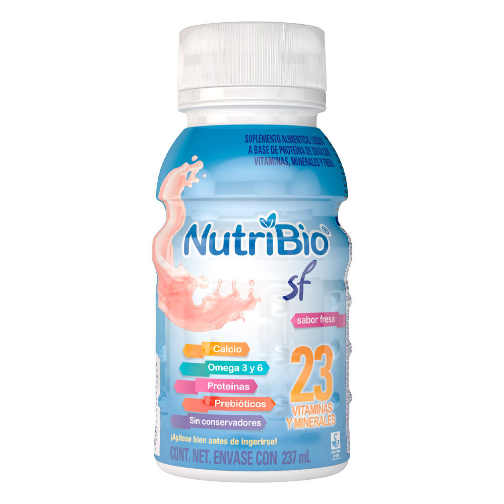 NUTRIBIO SF SABOR FRESA 237ML