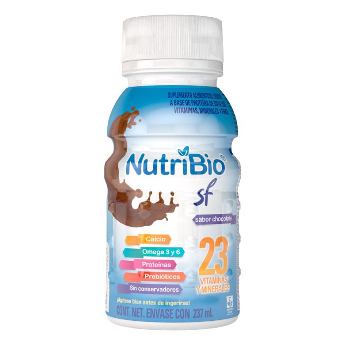 NUTRIBIO SF SABOR CHOCOLATE 237ML