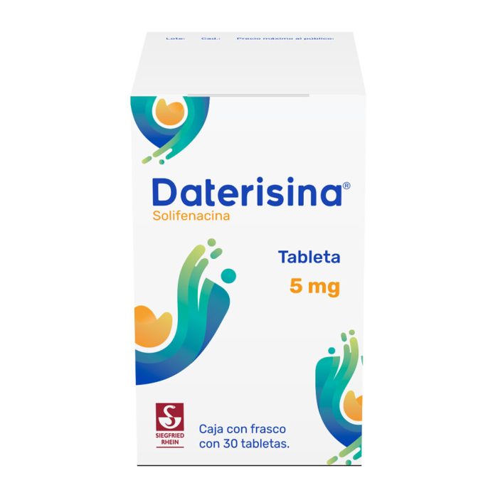 DATERISINA 5MG C 30 TAB SOLIFENACINA