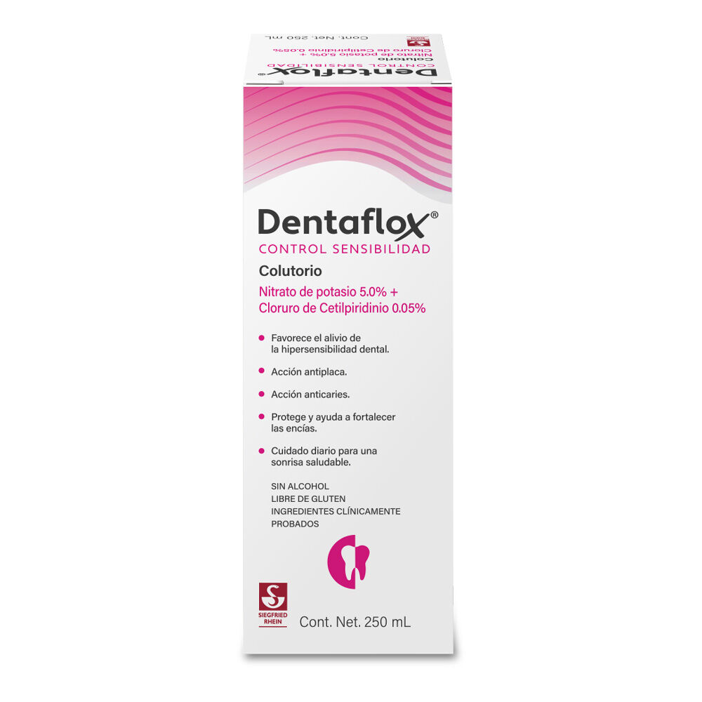 DENTAFLOX CONTROL SENSIBILIDAD COLUTURIO 250ML