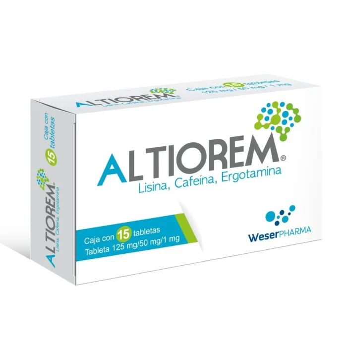 ALTIOREM 125/50/1MG C 15 TAB