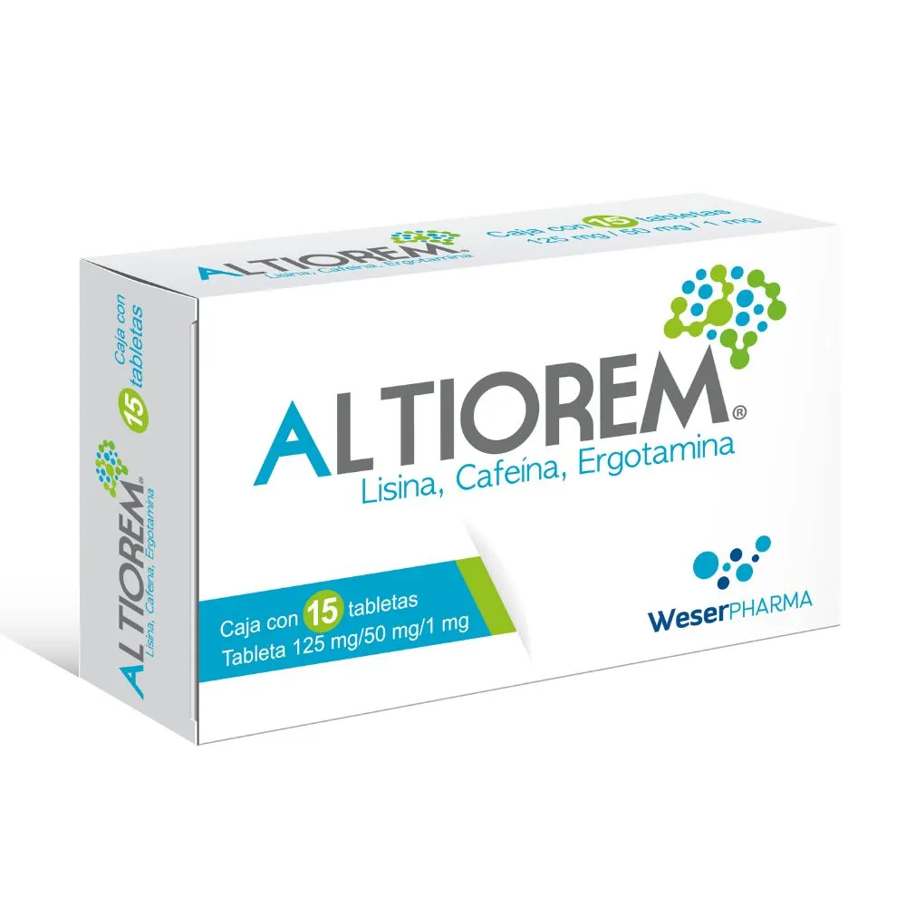 ALTIOREM 125/50/1MG C 15 TAB