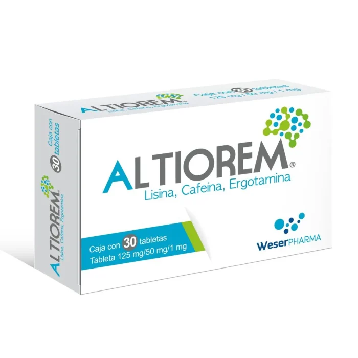ALTIOREM 125/50/1MG C 30 TAB
