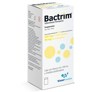 BACTRIM SUSP 100M SULFAMETOTRIMETOPRIMA