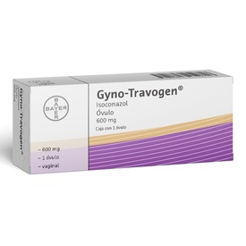 GYNOTRAVOGEN 600MG C 1 OVULO ISOCONAZOL