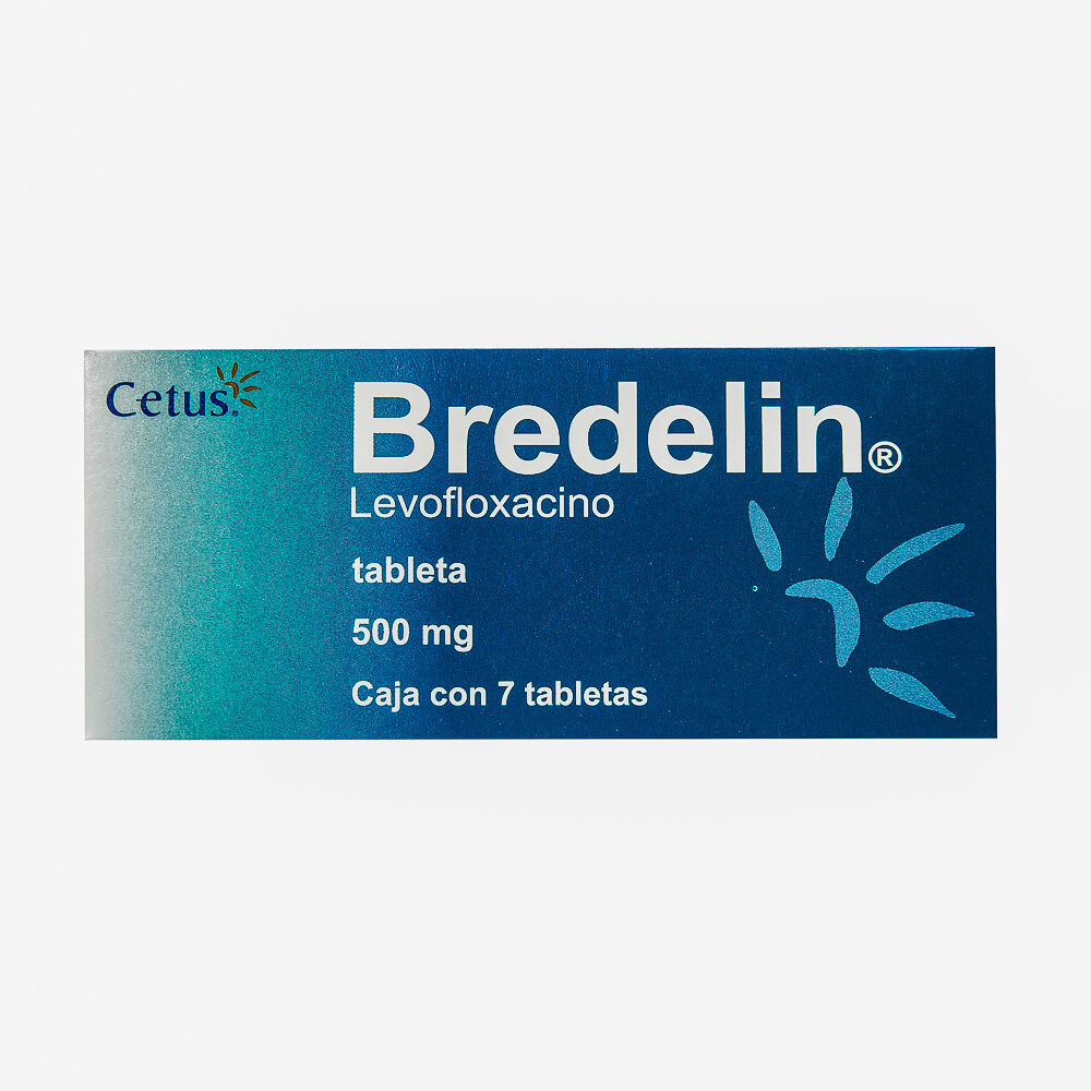 BREDELIN 500MG C 7 TAB LEVOFLOXACINO