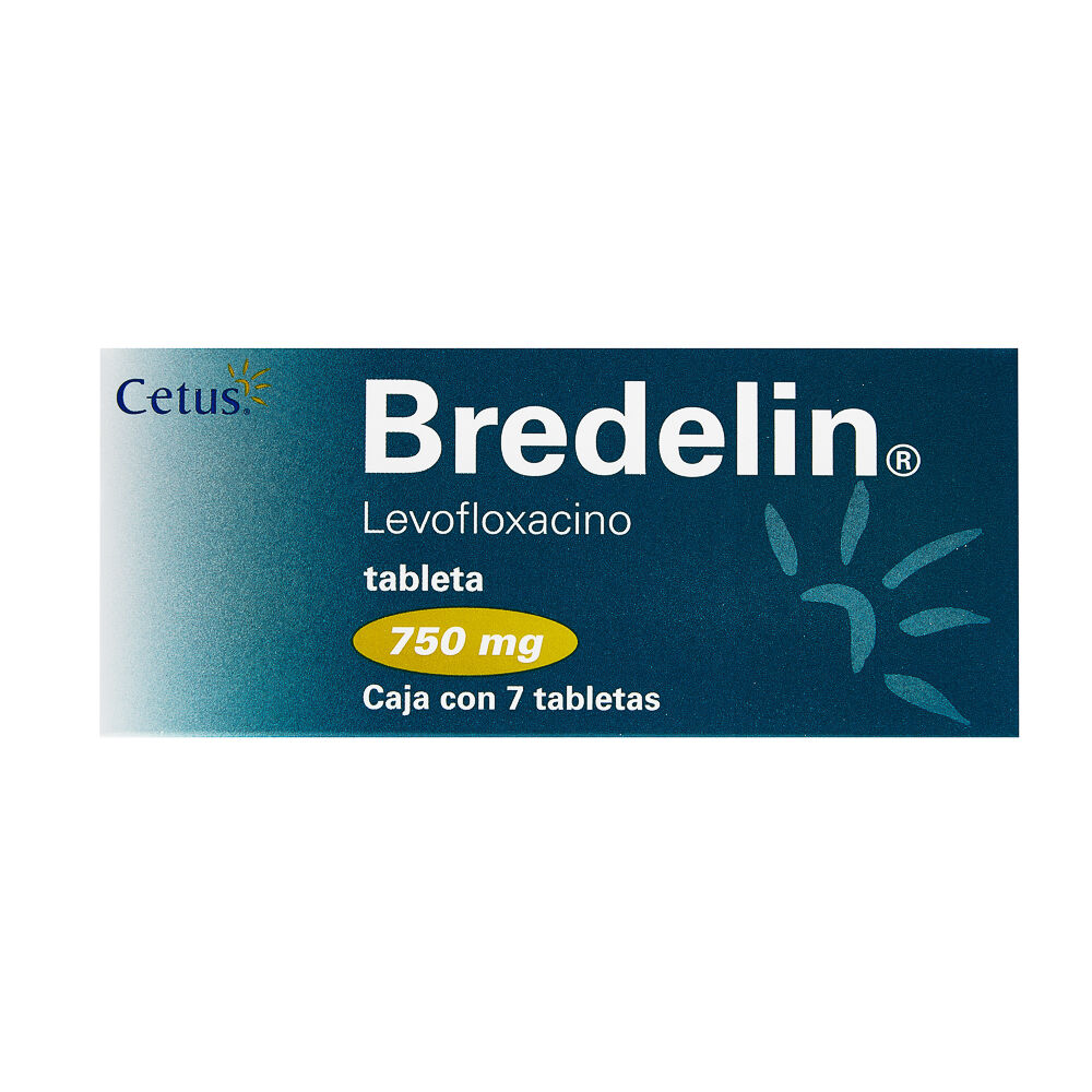 BREDELIN 750MG C 7 TAB LEVOFLOXACINO