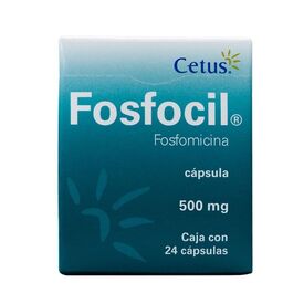 FOSFOCIL 500MG C 24 CAP FOSFOMICINA
