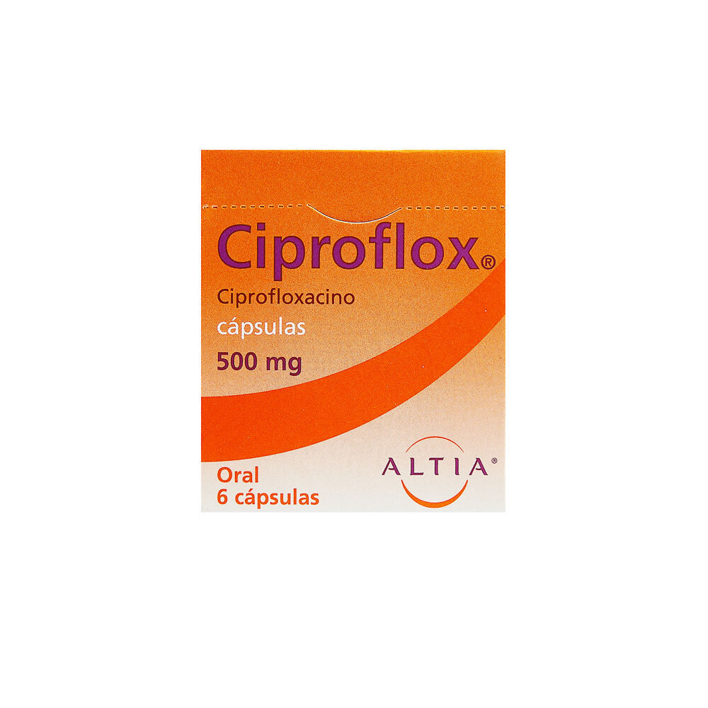 CIPROFLOX 500MG C 6 CAP CIPROFLOXACINO
