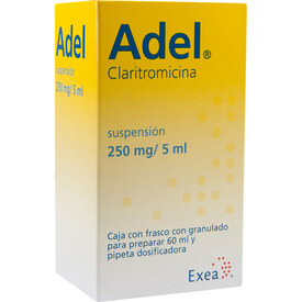ADEL 250MG/5ML SUSP 60ML CLARITROMICINA